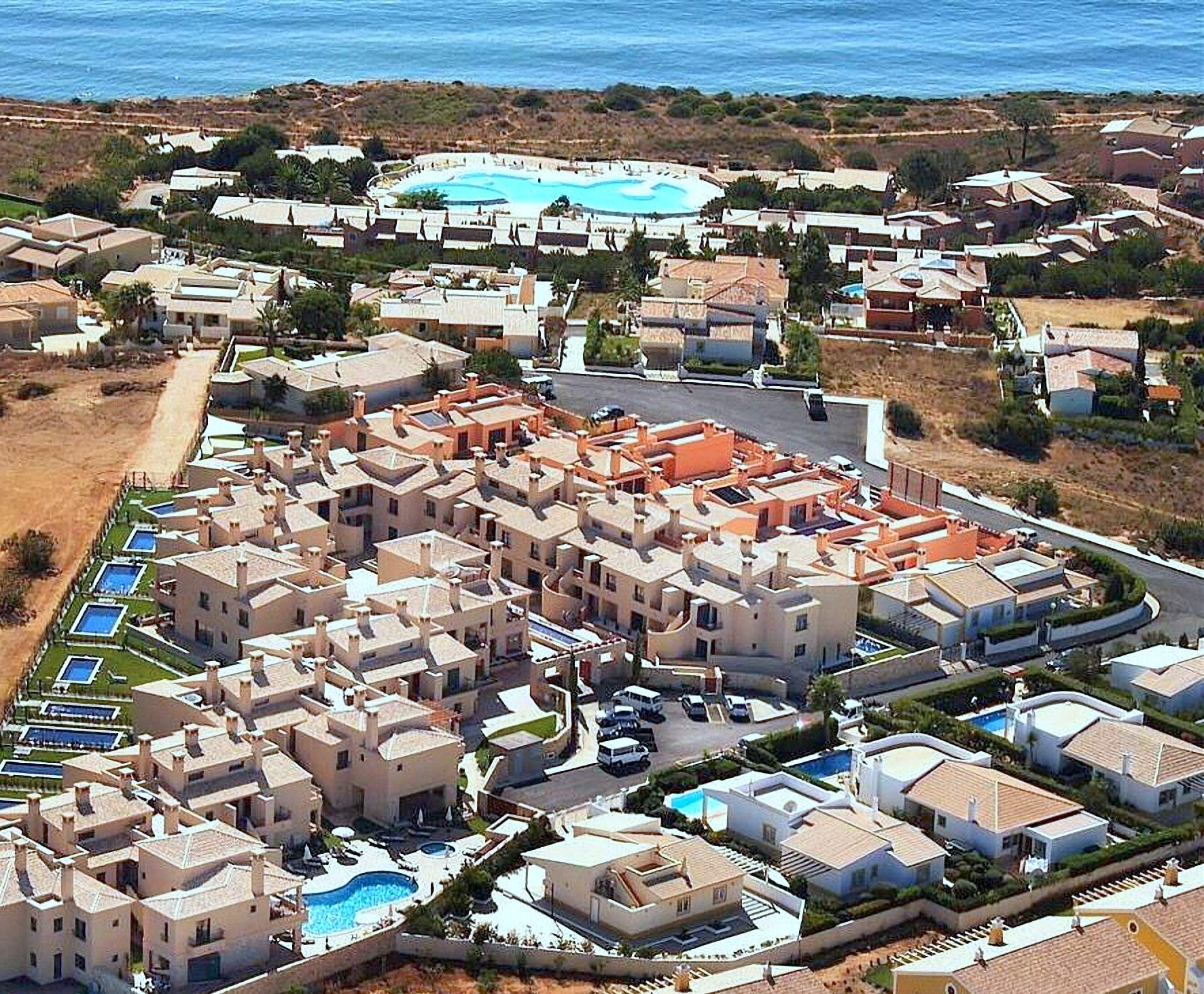 PortoDonaMariaAerialView · Praia da Luz Holidays